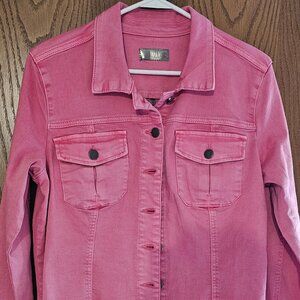 NWT Kut From The Kloth Denim Jacket Pink
